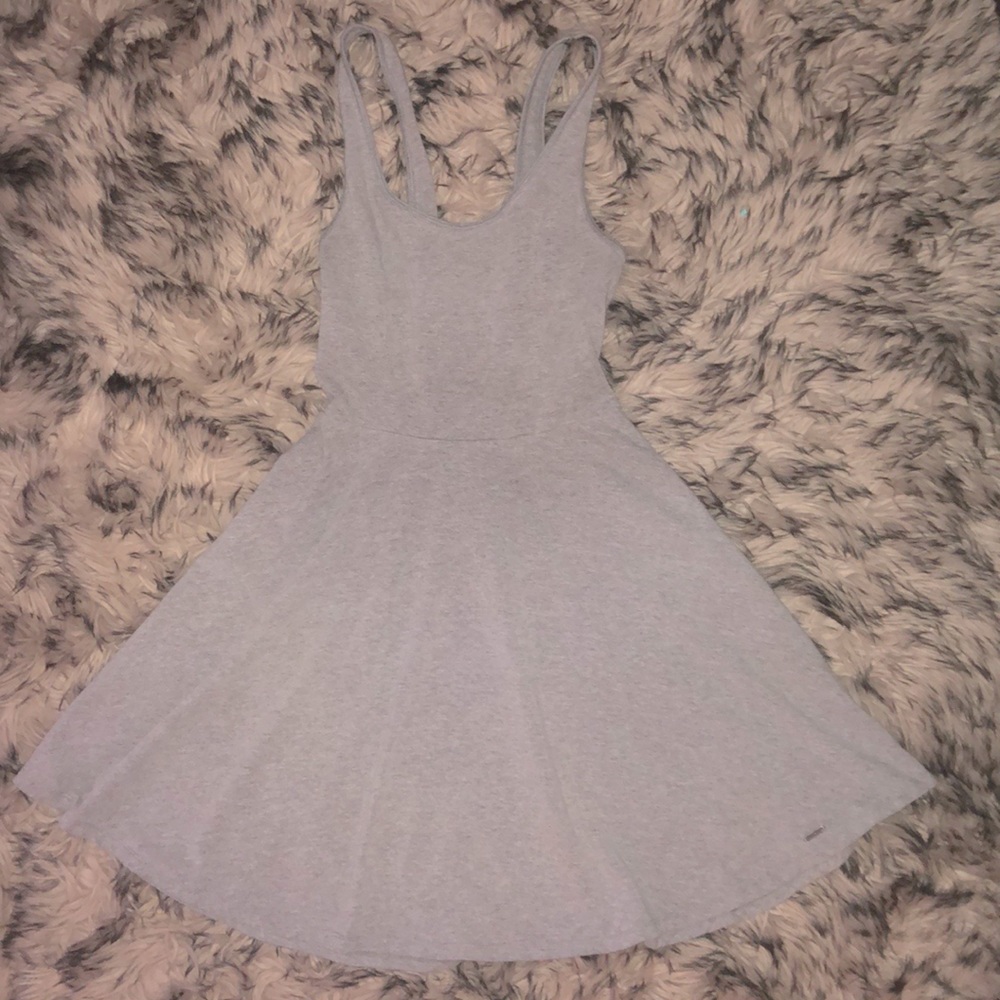 Grey cotton dress